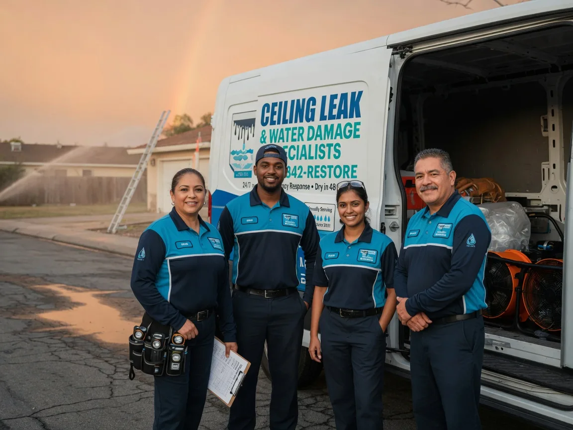 Ceiling Leak Cleanup company in Tewksbury, MA