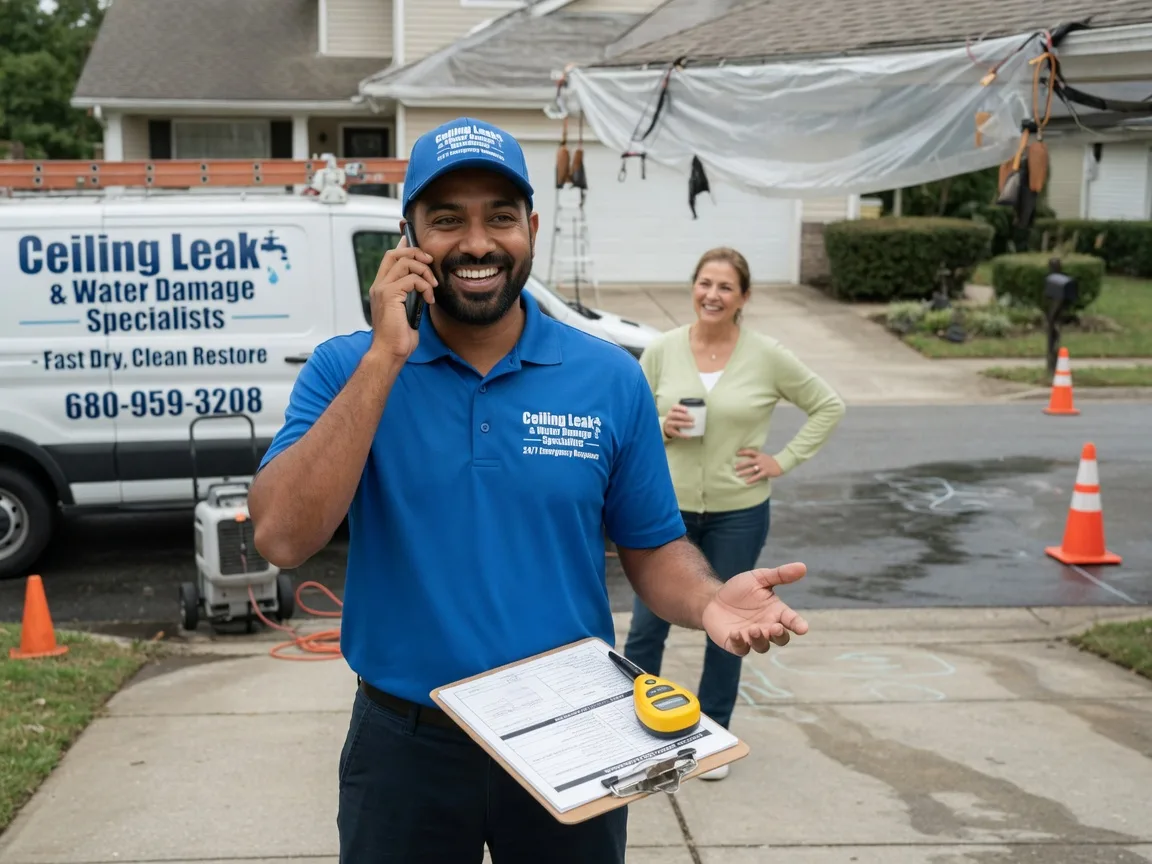 Ceiling Leak Cleanup Tewksbury, MA FAQs